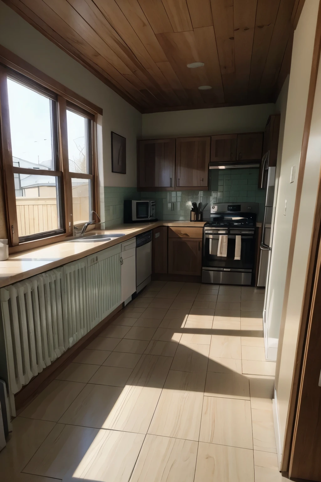 Kitchen floor