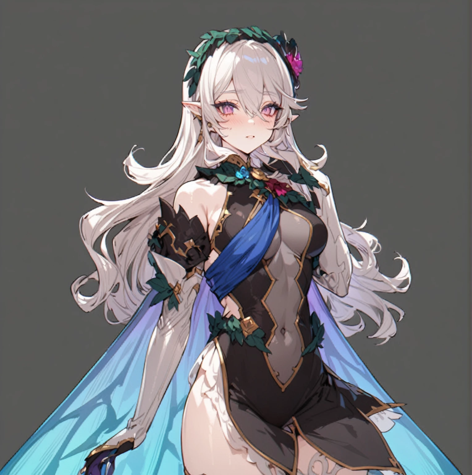 masterpiece, best quality, Fantasy aesthetics, Highly detailed, shadowverse style, female, elf