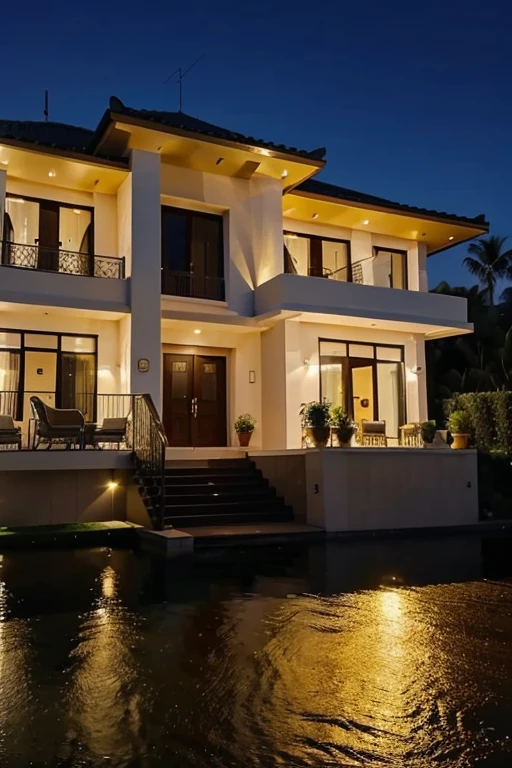 luxury gold house