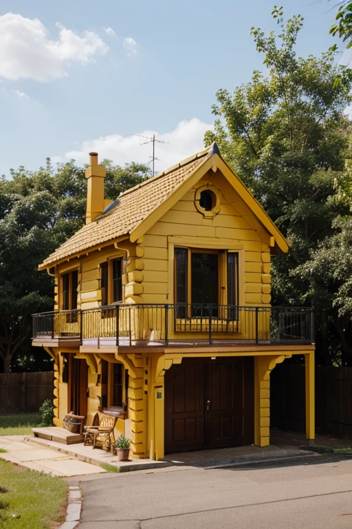 little golden house