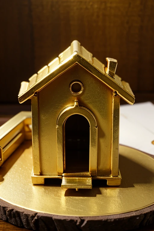 little golden house