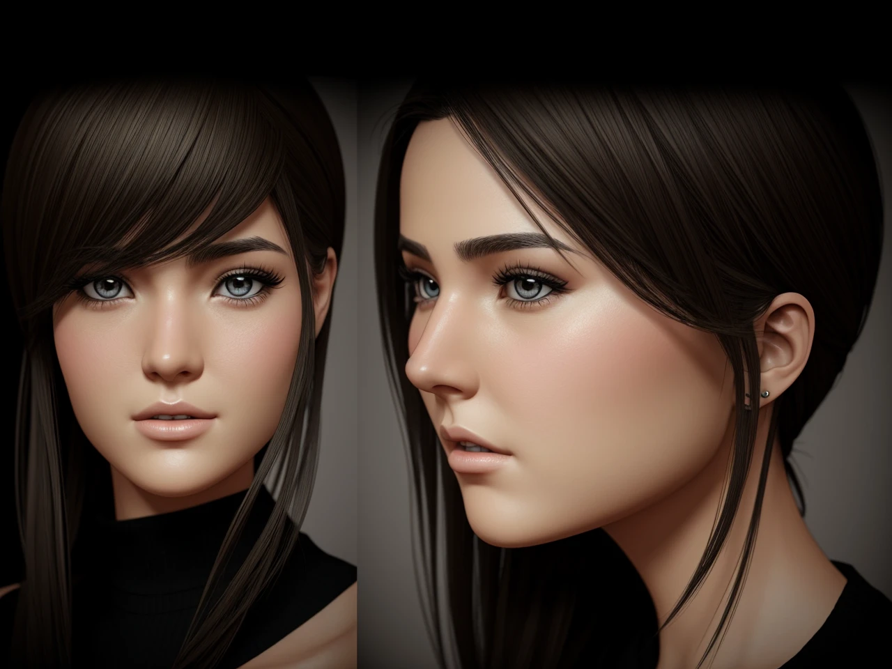 Real realistic style.