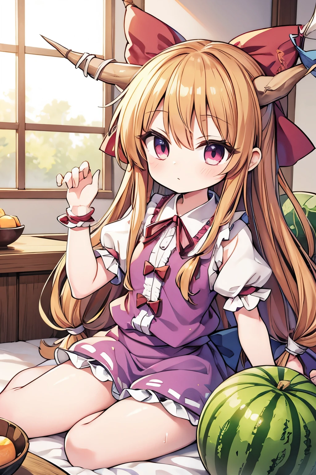 Ibuki Suika Touhou,melon