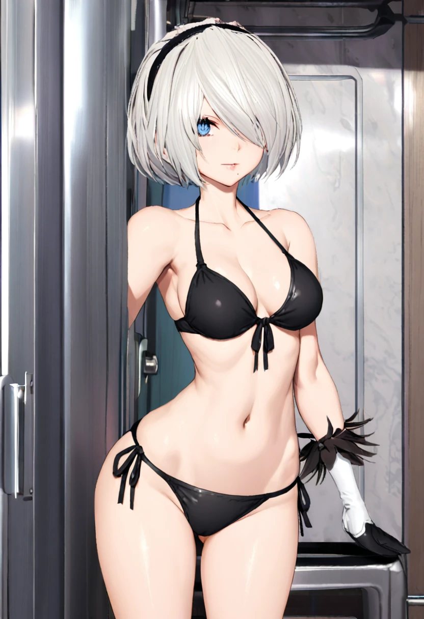 2B yorha no.2 type B, sexy bikini, 