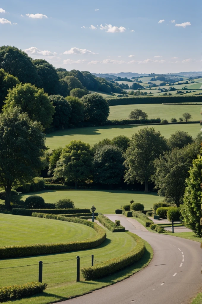 hilly place
