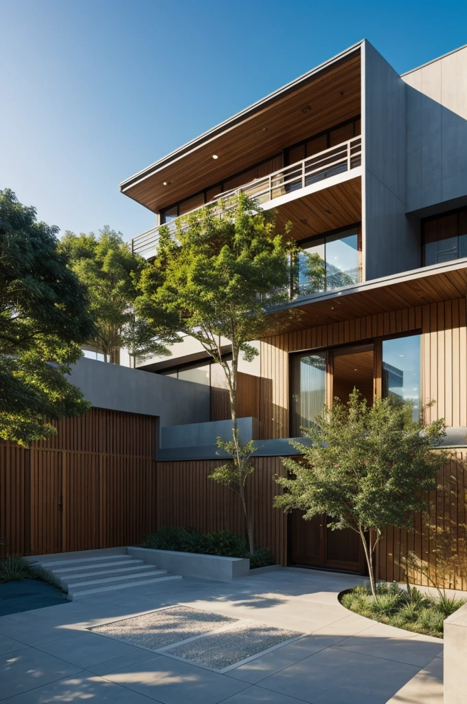 Create architectural design is convenient for walking meditation
