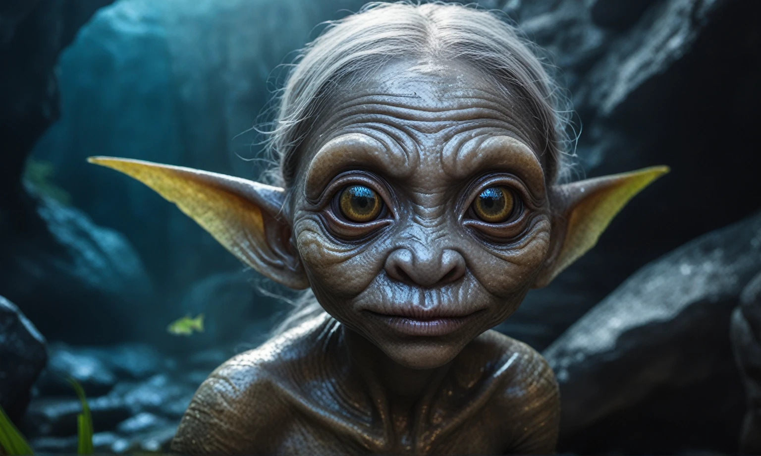 full body shot,beggar deep niobium paladium The Alien Entity,native italian babychild, wants eat,survival in criminal city of future, Technicolor,natural skin textures, hyper realism, hyper detailed,Extremely detailed,High contrast,Masterpiece,Realistic,Ultra Detailed, intricate details,realistic humid leather,extremly intricate,Epic Realistic, cinematic style,irina yermolova,high contrast,hdr,extremely detailed, deep night landscape,masterpiece,intricate details,faded,eyes extremely detailed, high detailed eyes,8k resolution,RAW,retina, Nikon Z9,China,orc,Li River in Guangxi Zhuang of China,tkt style, pointed ears，perfect, Elf，transition between two art styles, Ink painting to photorealism, Double contact, X-ray, Creative, vivid light, masterpiece, fantasy, Abstract, Surrealism, super detailed, high resolution, stop:35;(((creature with a spectral and ghostly appearance)). Her skin is pale, almost translucent,ancient rock paintings of the first people,sharkfish's leather
