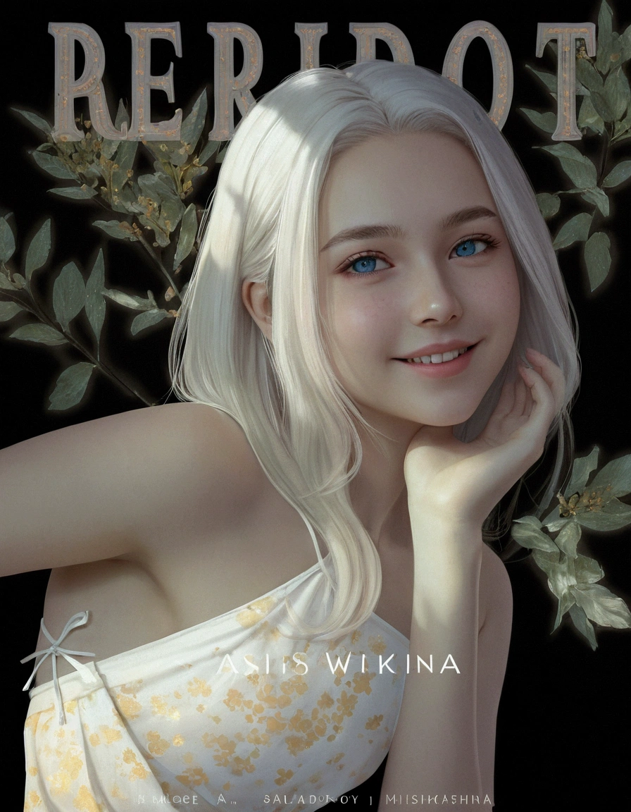 NSFW,realistic image, detailed image, coherent image, 1 beautiful girl, she has very long hair, white hair, light blue eyes, smiling expression. She is wearing a long-sleeved t-shirt, showing her navel, a pleated miniskirt, sneakers, She has a curvy body, medium breasts and thick thighs, She is posing sensually, lifting her skirt a little, arching her back, black background, uniform background, starry night, flower petals falling around, Soft focus, full body view, Dramatic shadows, Volumetric lighting, natural lighting,Alisa Mikhailovna Kujou,ahoge