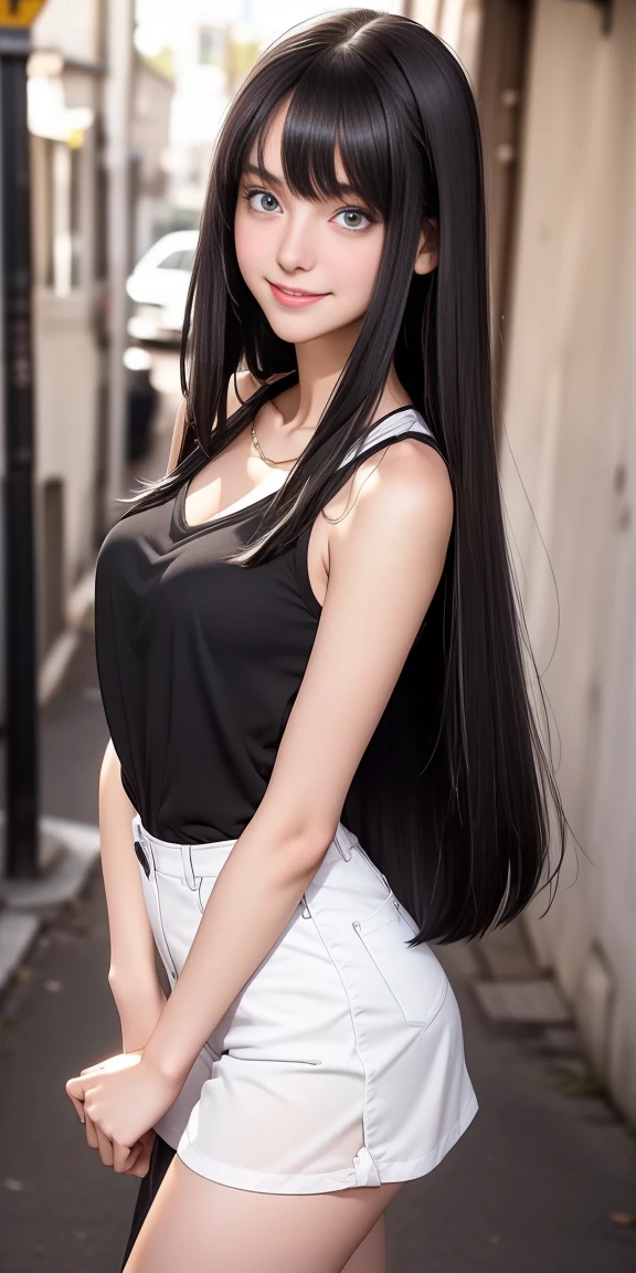 (A tall, dark-haired girl approaches you with a mischievous smile.) Hello, I&#39;m Camille! It&#39;s a little closer than normal, staring into your eyes. ¿Eh? Subtly run your hand over your arm. Let me show you the best places in the school.