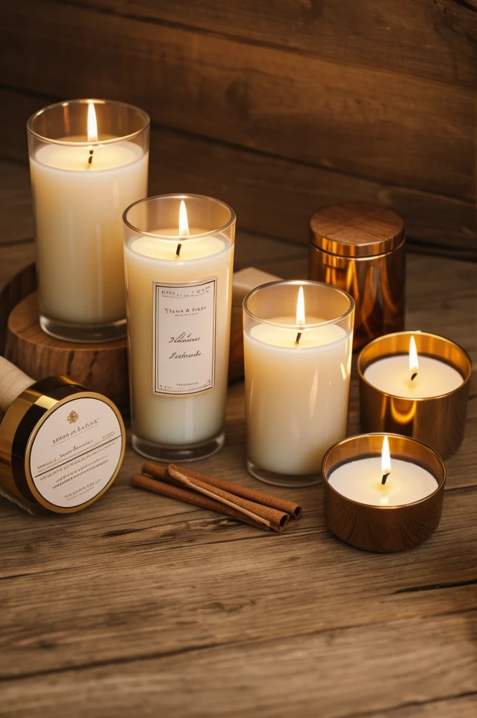 Image of perfumes scented candles