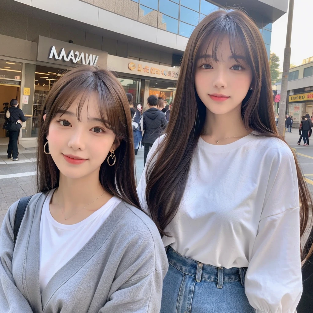 (8k、Raw photography、top-quality、masuter piece:1.2)、Ultra-detail、ultra res、(realisitic、rialistic photo:1.37)、portlate、high-definition RAW color photography、Professional Photography、highly detailed and beautiful、ighly detailed、8k Picture Wallpaper、amazing detailed、huge filesize、Official art、Highly detailed CG Unity 8k wallpapers、highly detailed beautiful girl、extra detailed face、extremely detailed eye、highlydetailed skin、extremely detailed fingers、highly detailed nose、very detailed detailed mouth、Perfect Anatomy、highly detailed back ground、Highly detailed clothing、1 girl、(18:1.2)、Teen、Cute  s、famous Japan idol、cute little、Realistic body、、white-skinned、glistning skin、Slim body、Handsome body、brown haired、short constricted curly hair、(Blunt bangs:1.2)、A smile、kawaii、zora々Right、kawaii faces、Lifelike face、Delicat eyes、Sauce order、White T-shirt、skirt by the、earrings、Looking at the camera、cowboy  shot、front facing、Standing、contrapo, high street, public, Dynamic Lighting,No bangs、Center Part、Korean style,wearing a cute cat costume