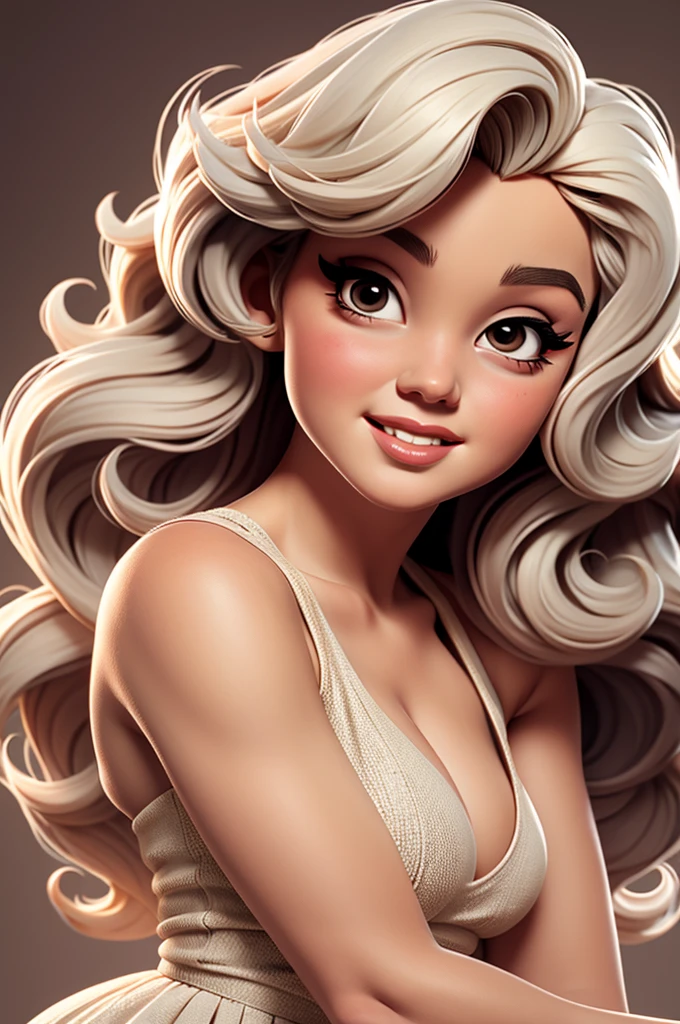 marylin monroe long hair