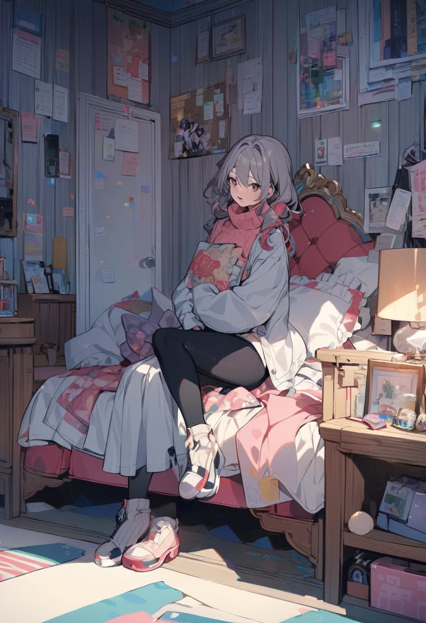 Woman Female Girl Real Room