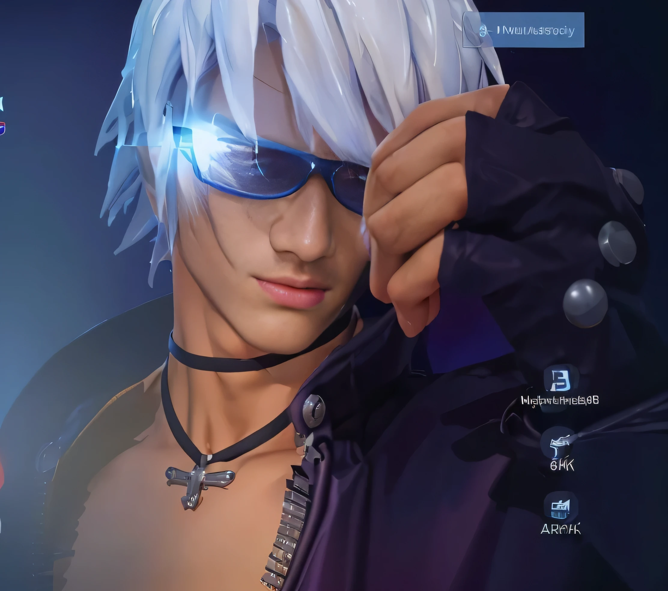 ((Best quality, 8k, Masterpiece :1.3)), upper bod, Sharp focus :1.2, handsome man perfect figure, Highly detailed facial and skin texture, Detailed eyes, Double evelids Interir view, ferpect lighting, Glowing skin, 