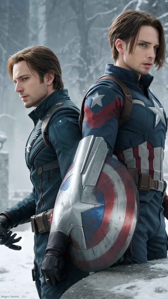 Captain America and winter soldier 
