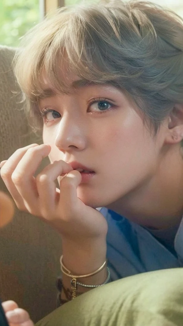 There's a ??? with headphones on and a pink sweater, ulzzang, Ulzzang masculino, Wan adorable cara coreana, Cai Xukun, kanliu666, Jinyoung Shin, Ruan lindo vtuber, Kim Doyoung, Chiho, e-chica, E - Chica, Jung Jaehyun, Jaeyeon Nam, Sakimichan
