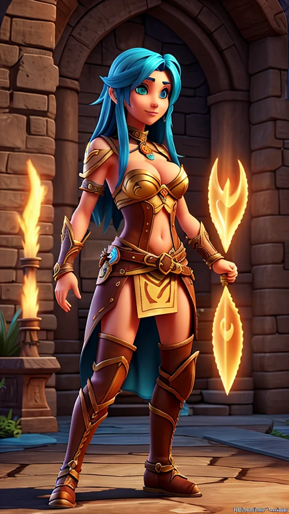 Metin2 Online mmorpg game , sexy Warrior Character presentation , unique skills presentations ,high qualitu skill effeccts ,