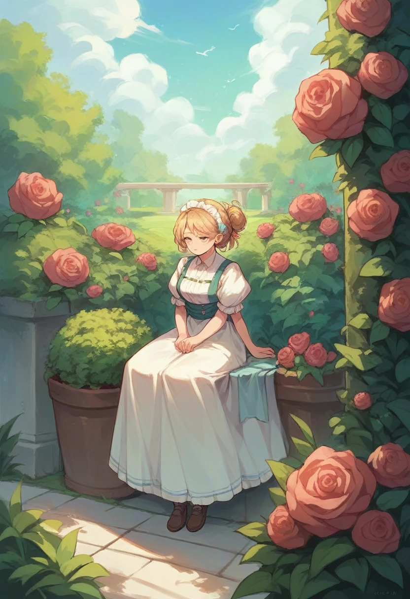big garden, magical, fullcolor