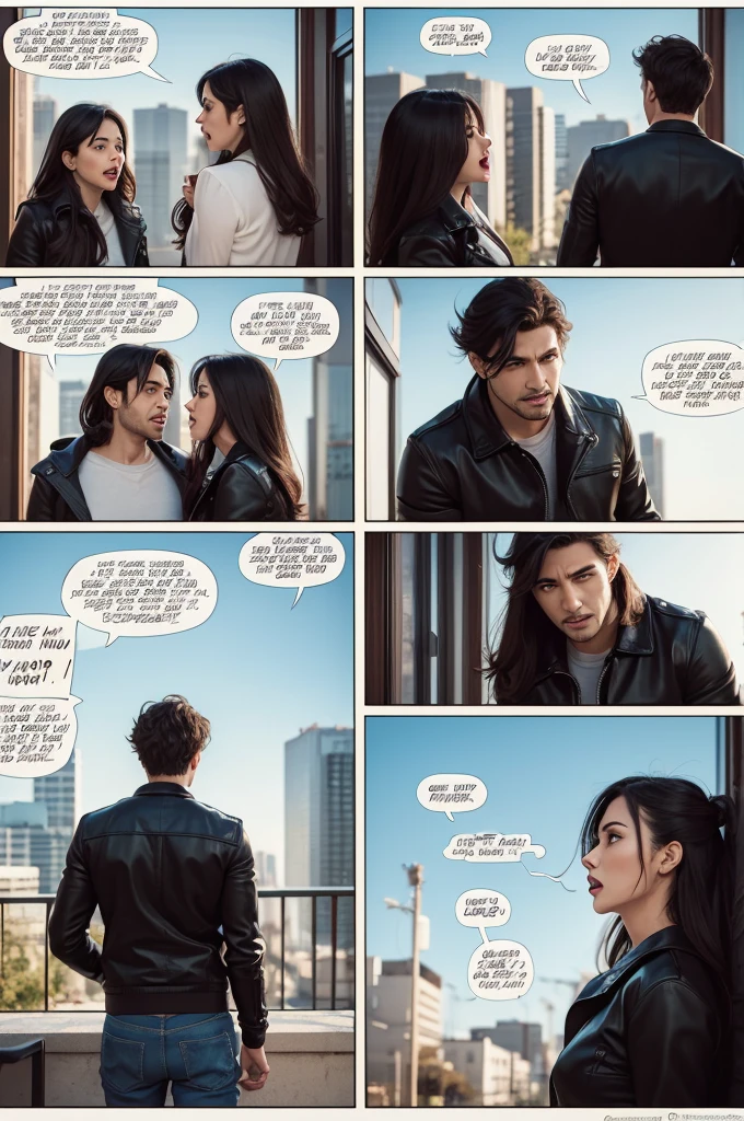 page from a comic where a couple is arguing 