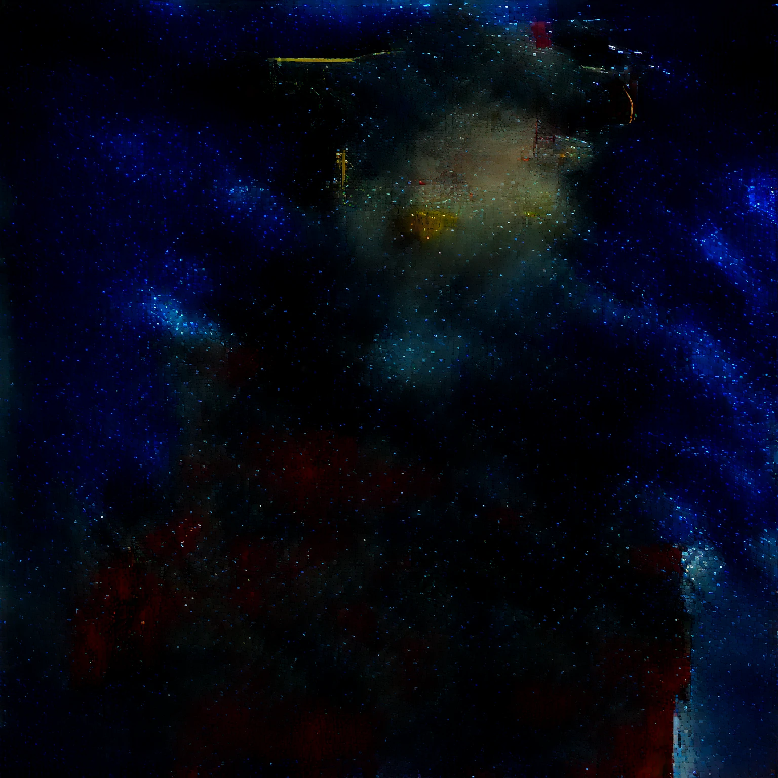 (woman), ((Mostima from arknights)), masterpiece, best quality, blue hair, ((short hair)), ((pony tail hair)), horns, plain white shirt, red fullbody coat, dark blue eyes, realistic anime style, faint smile, ((portrait)), black gloves, carring a bag, yellow glasses.