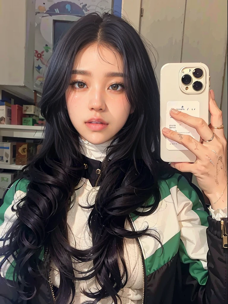 master part:1.2, best qualityer), qualidade 4K, realisitic, (Actual image, details Intricate, Depth of field), (1 girl, standing alone), make up, separated lips, highy detailed, face perfect, (skin denture), thick-thighs, Broad Hips, small waist, Cao Cao, bright coral lips, tattooed, CHEST TATTOO , ASİAN, ulzzangs, korean, ulzzang, ANDY FLOWER ASIAN, image of a woman、above the face、unsmooth skin、Masterpiece artwork、Maximum quality、8k photo、Woman in her 40s, Middle-aged Woman、wearing a mask、Keep your face close to the audience, magnificent korean woman of the best quality, Masterpiece artwork, perfect like Jennie Kim, beautiful  face, (Foto realisitic: 1.3), (highly detailed skin: 1.2), 8k HD, dslr, high qualiy, high resolution, 4K, 8k, Best proportion, four fingers;, (realisitic: 1.3), handsome 1, the highest quality, a mulher ASİAN mais perfeita do mundo, so beautiful surreal features, no defects, (8k, CRU photo, best qualityer, Masterpiece artwork: 1.2), (realisitic, foto-realisitic: 1.37), ultra detali, ultra high nothing, 1 , gazing at viewer, beautiful detailed face, beautiful lips, narrow, (Waist slender: 1.3), chemise, detailed beautiful skin, texture skin, floating hair, Professional Lighting, magnificent woman, ASİAN woman, mulher ASİAN mais linda do mundo, the woman of dreams,  ASİAN, lulu chen, Beautiful Chinese model, dilraba dilmurat, Qifenglin