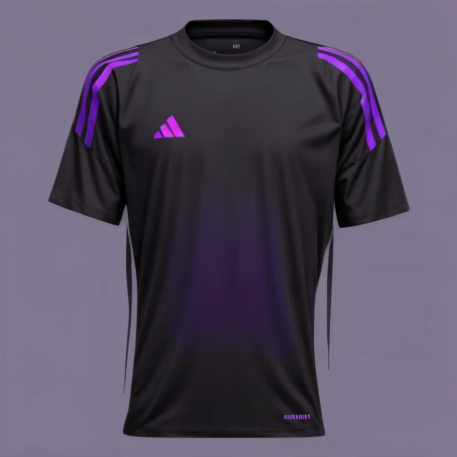 Use this shirt as a base, although, change black to purple