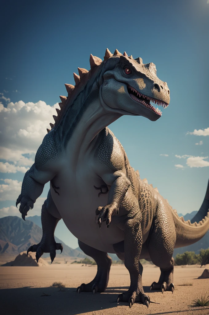 a dinosaur