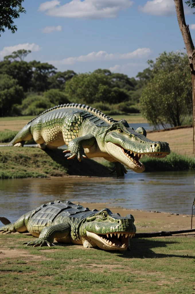 make a crocodile