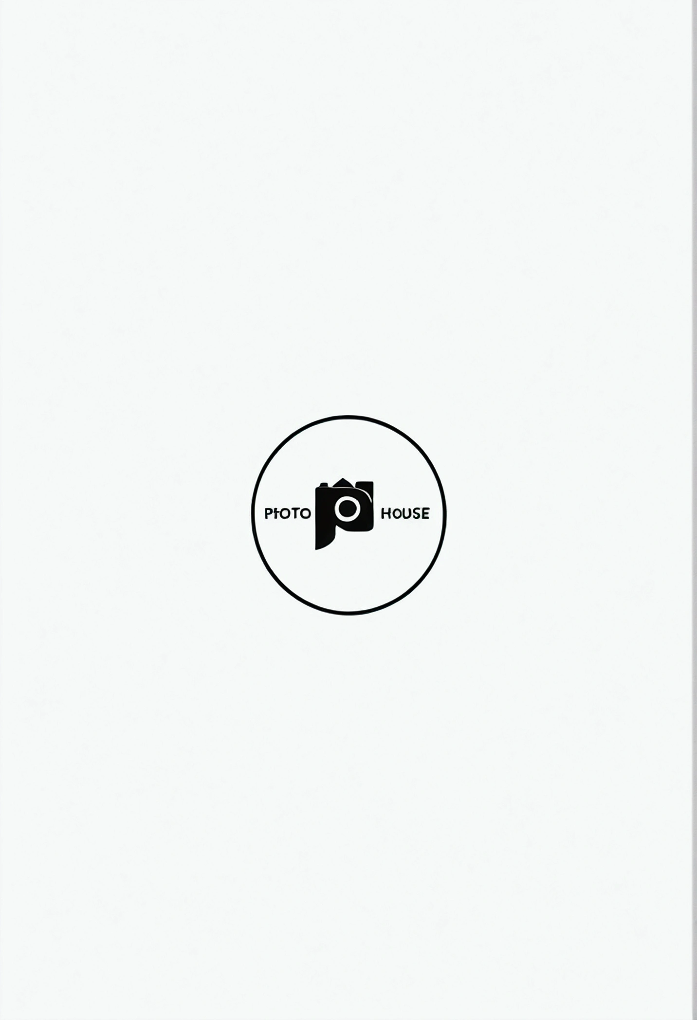 A minimal logo for the photo house profile
