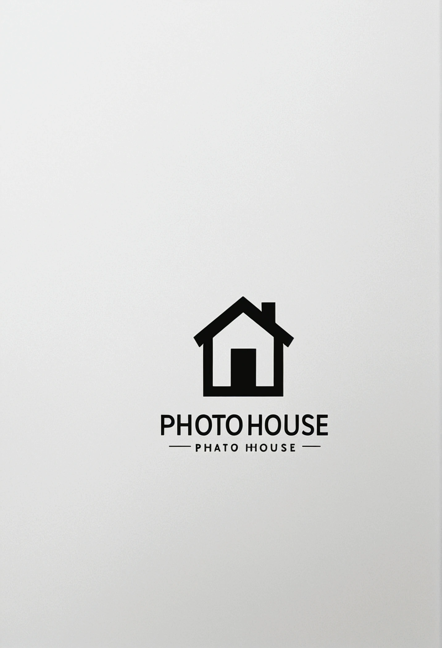 A minimal logo for the photo house profile