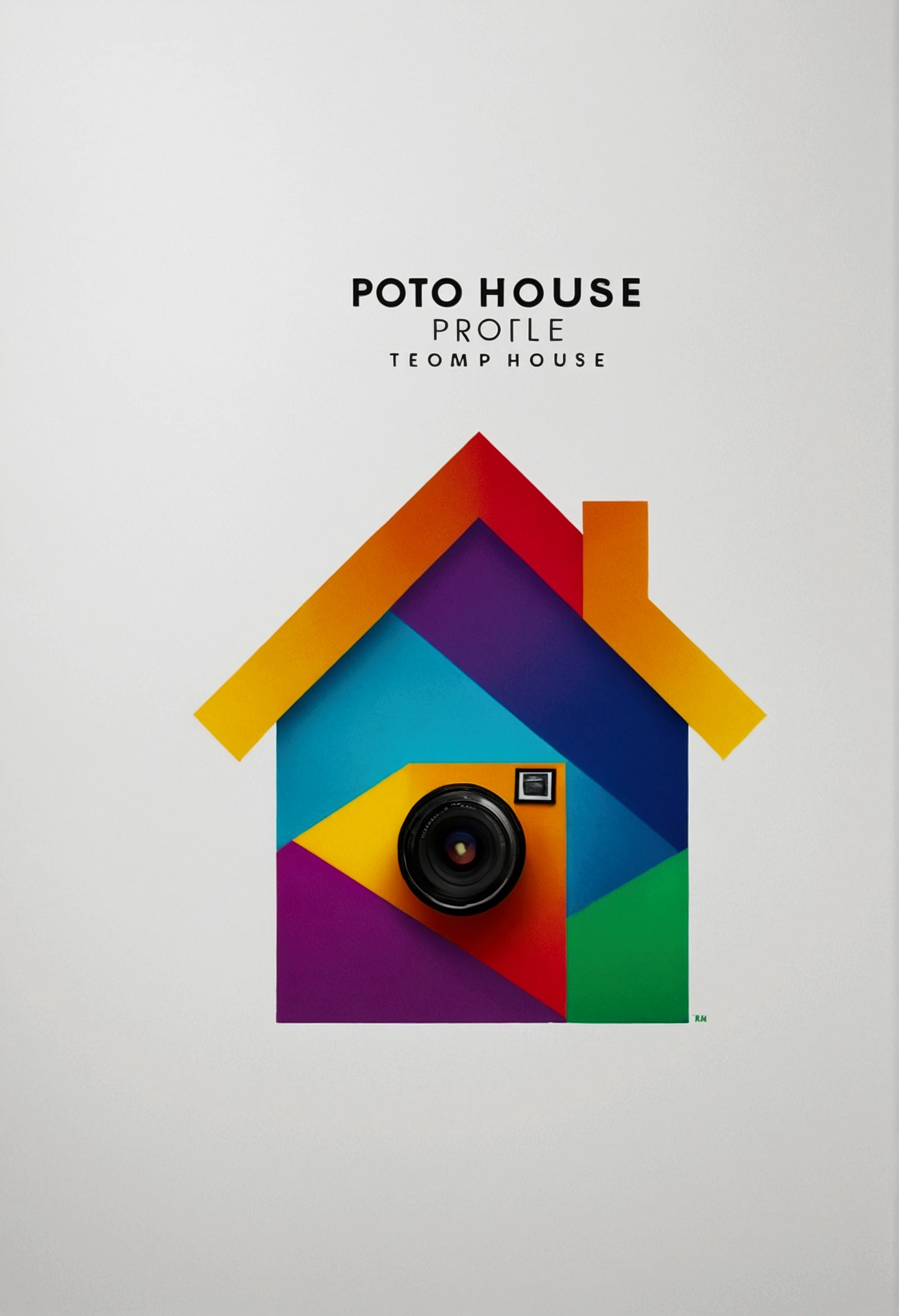 A colorful logo for the photo house profile