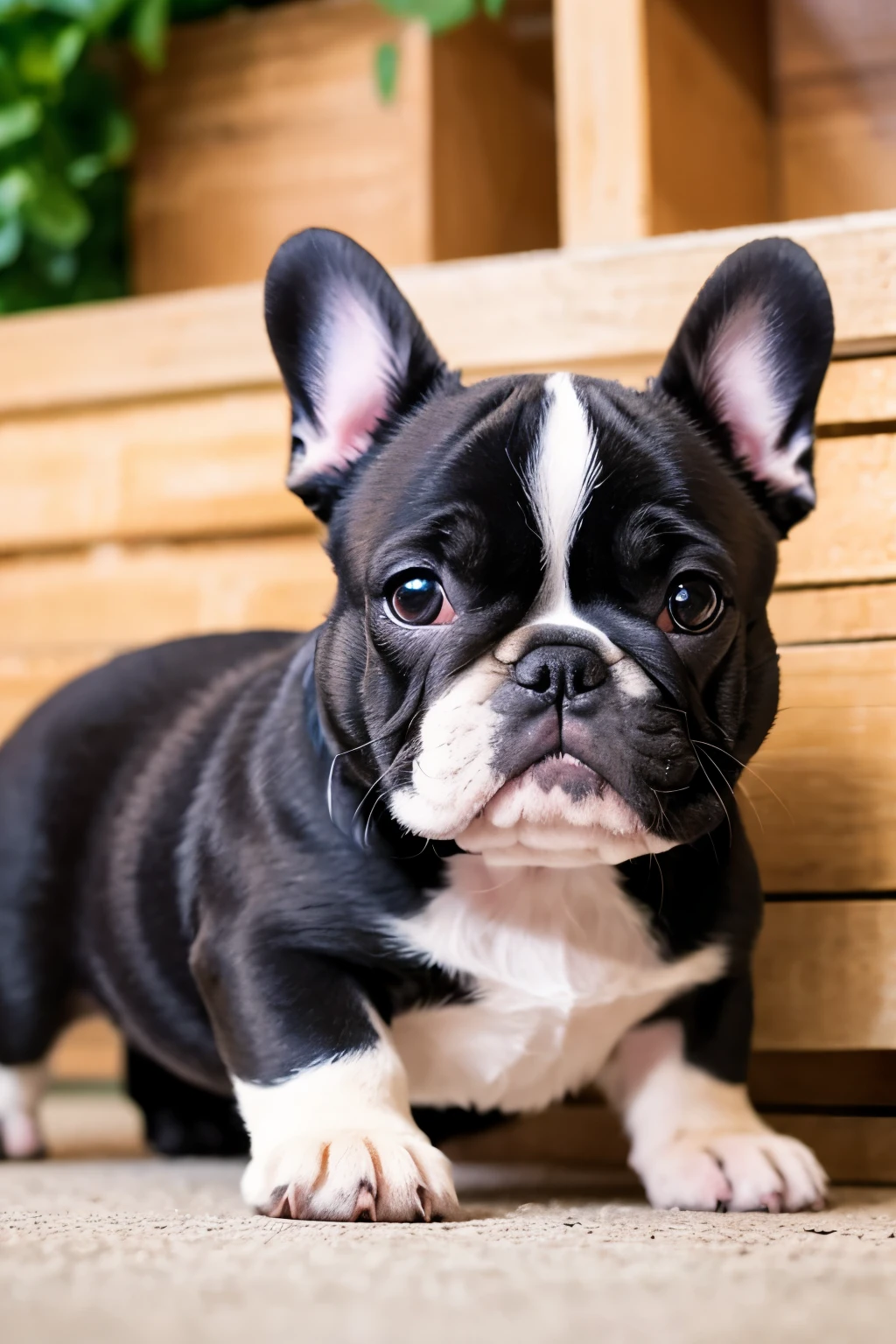 French Bulldog An illustration cute
