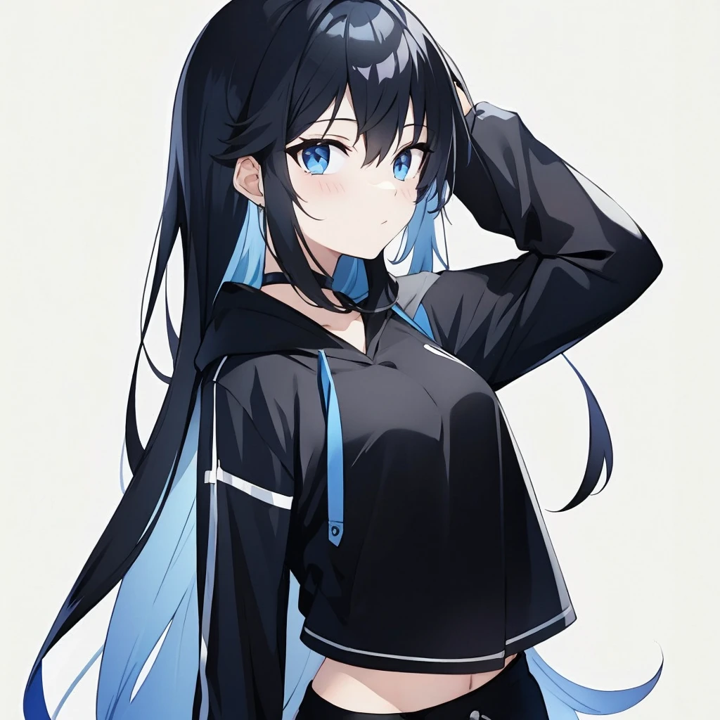 One girl
