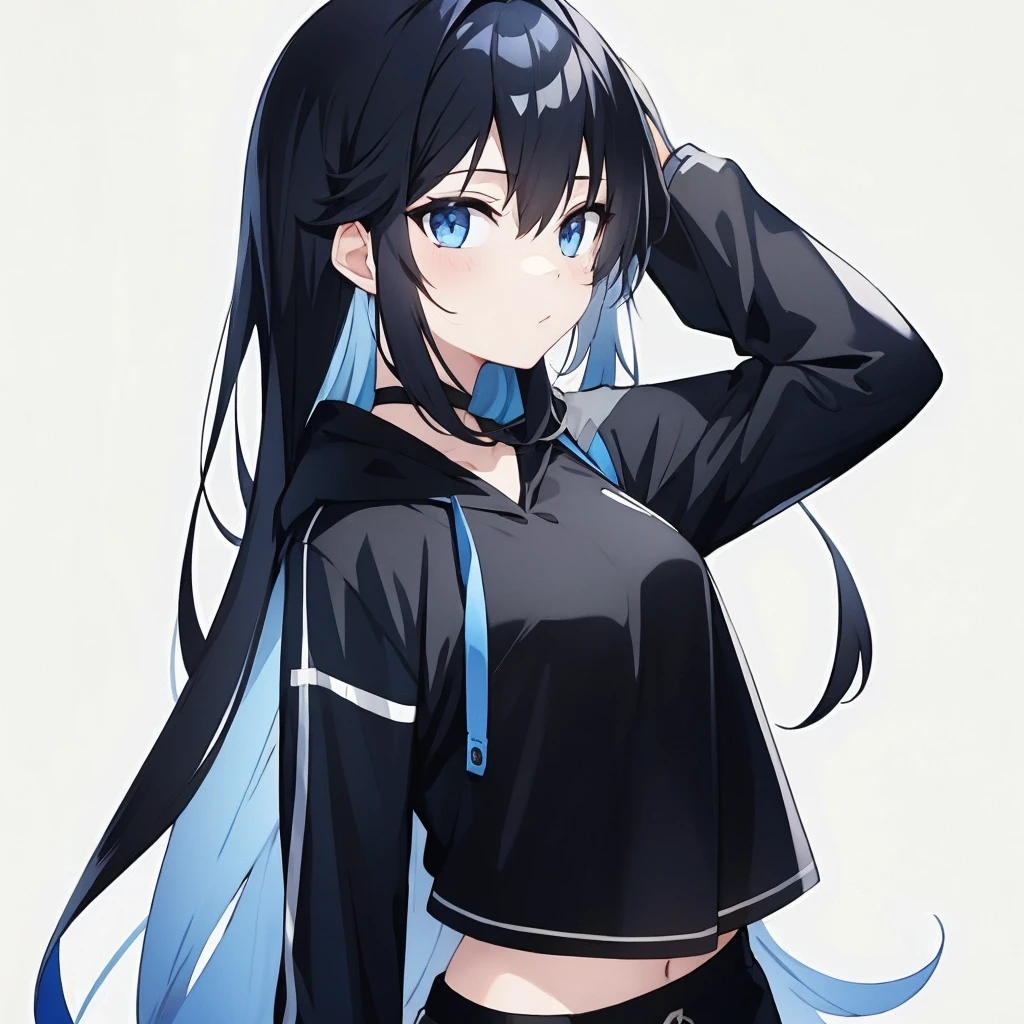One girl
