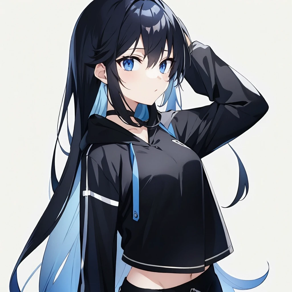 One girl