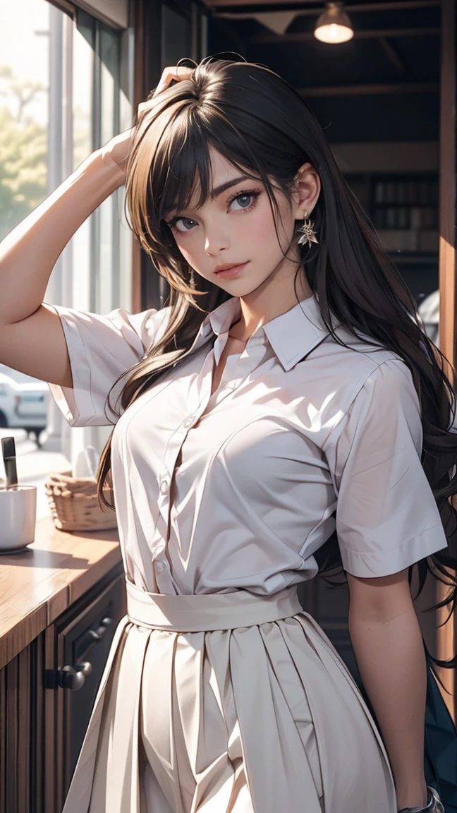 One Boy,front, elegant, Tabletop, Complex, (((パンティーが見えそうなほど短い超ミニskirtの学生服........)))、Pure white panties、(((しゃがんでWhite pantiesを見せてください........)))、(((超ミニskirt ミニskirtでパンティーが見えちゃう)))、White panties、Realistic, Highest quality, Absurd, High facial detail, Perfect Eyes, 18-year-old, Cowboy Shot, realization、, Vibrant colors, Girls' , (((skirt)))、photograph、Gravure photoshoot style、Best image quality、One Boy, elegant,Spread your legs,(((White pantiesを見せる))), Tabletop, Complex,(((超ミニskirt)))、White panties、 Realistic, Highest quality, Absurd, High facial detail, Perfect Eyes, 18-year-old, Cowboy Shot, , Vibrant colors, Black Uniform, skirt