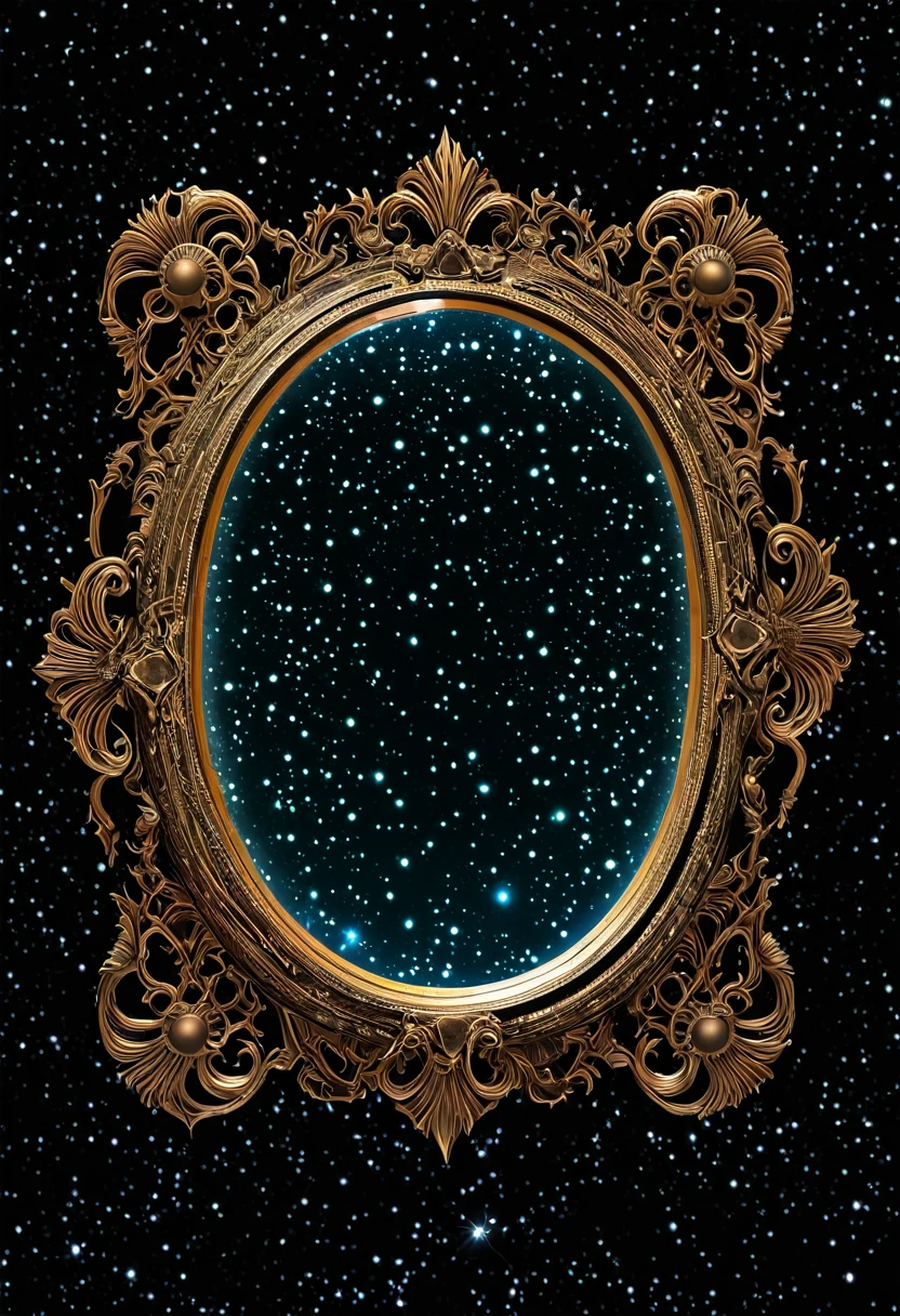 An ancient mirror in space