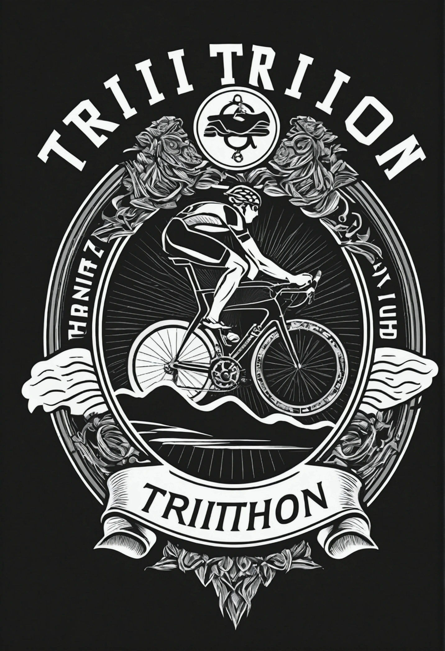 Triathlon club logo