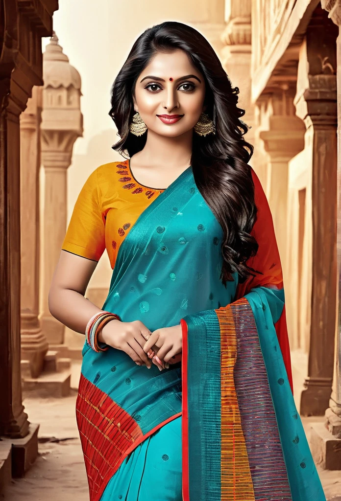 make it full size with background in india
