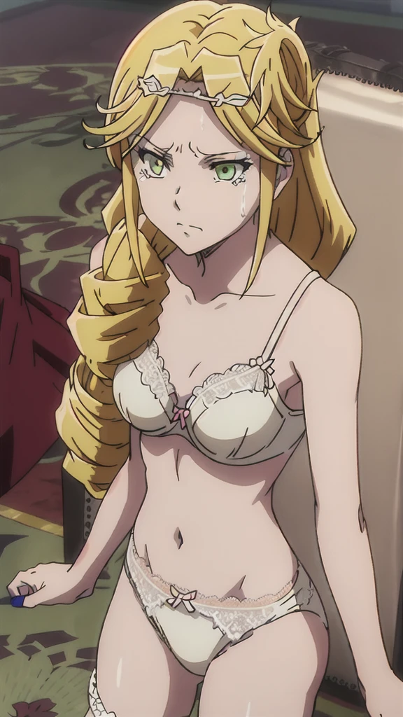 Kefla dressed in lingerie