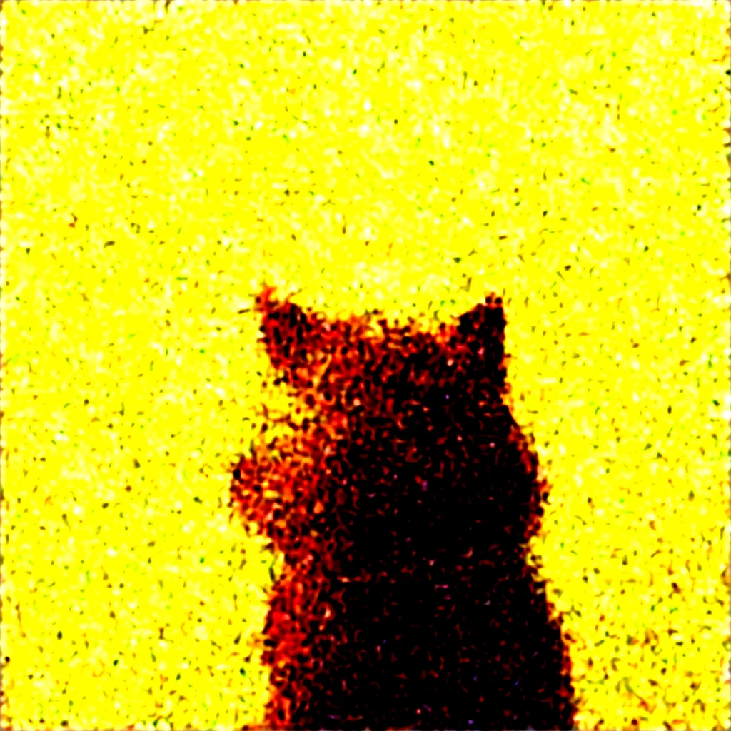 Cat with a bird
