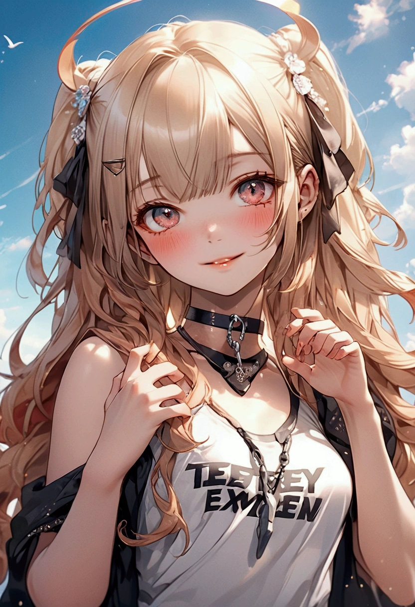 a beautiful young girl, nude, sexy anime style, blushing, hands raised, highly detailed, masterpiece, realistic, photorealistic, 8k, ultra-detailed, intricate details, vivid colors, warm lighting, cinematic composition, dramatic pose, totally naked