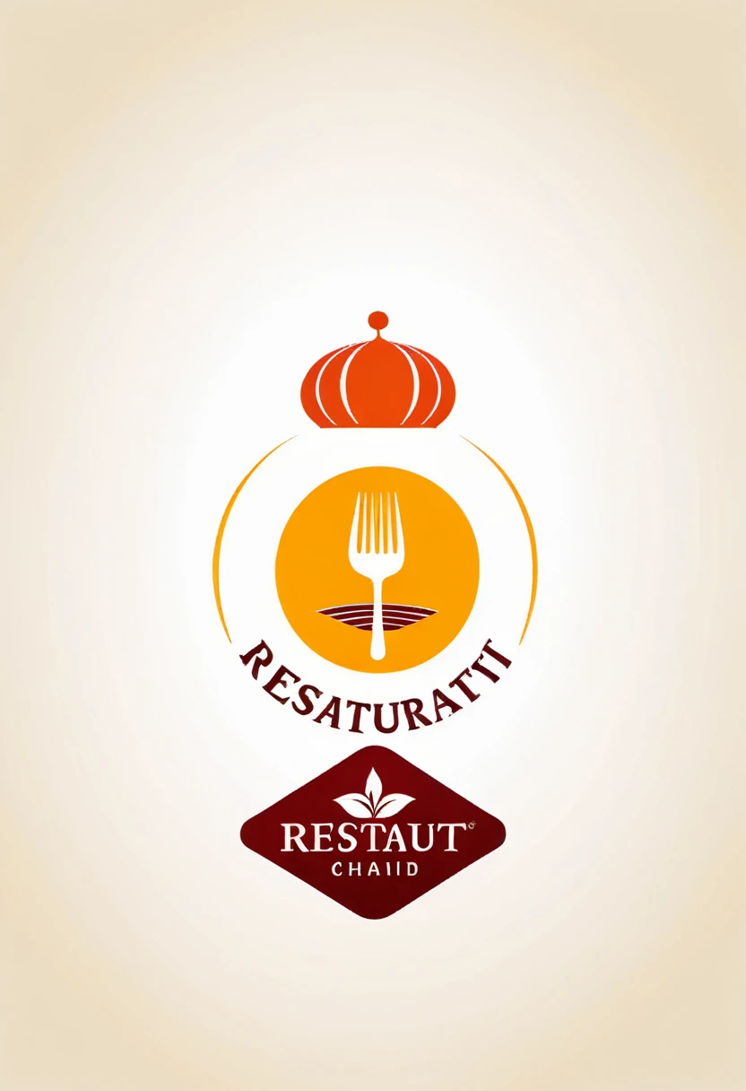 Logo in vector format for a restaurant chain, on a white background