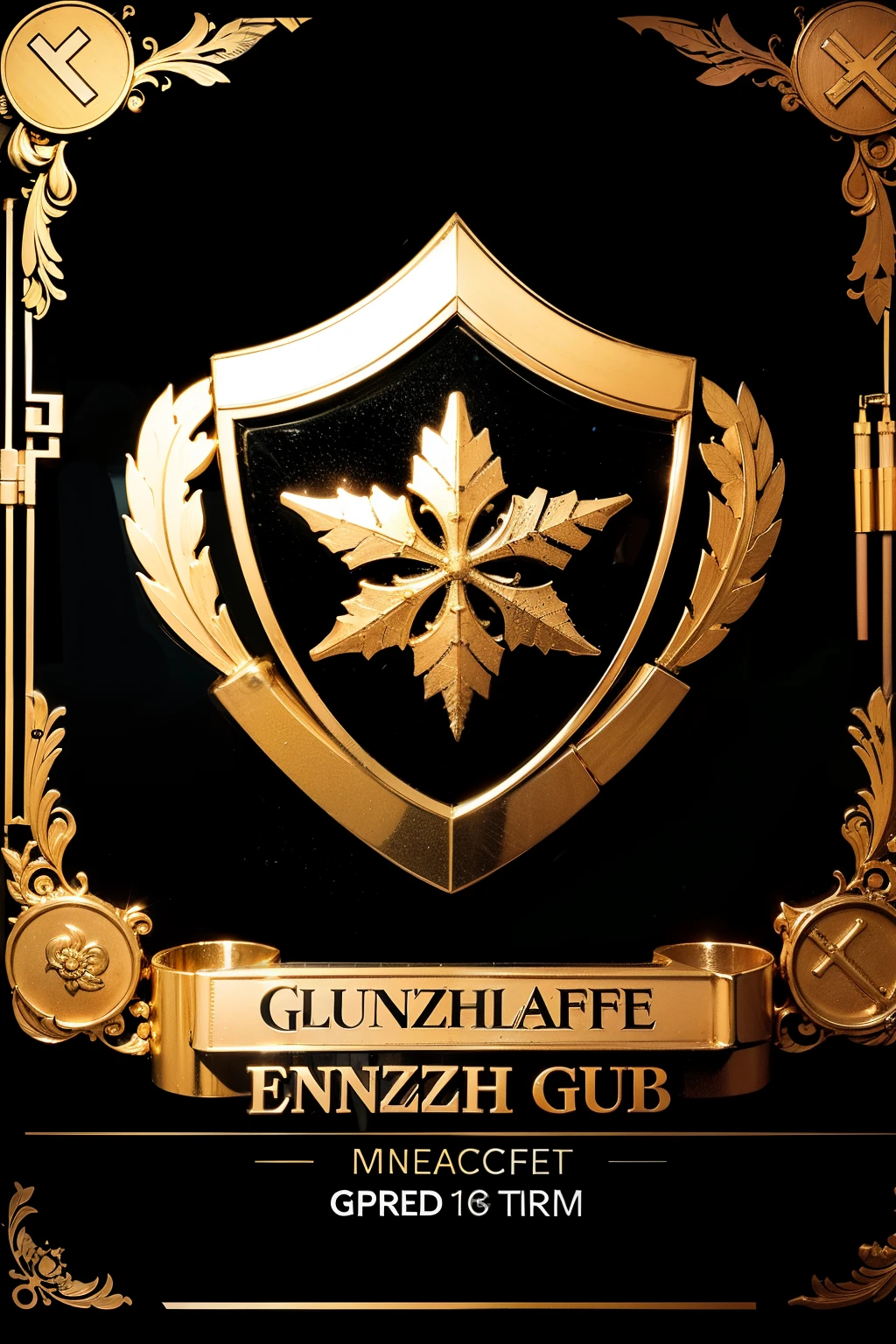 Ennizher guild emblem,On the picture there are the words &quot;Ennizher Guild&quot;,Minecraft game
