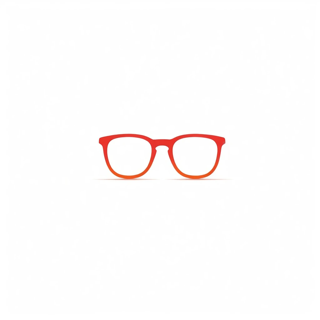 logo,
A logo simple glasses for vision, simple glasses for vision, Energetic colors (red, Orange)
),logoredAF
,