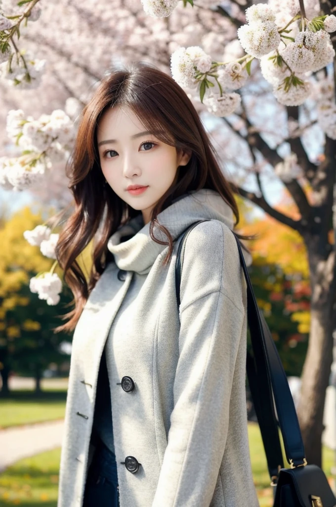 spring　summer　autumn　Waiting for winter　Beautiful and slender in her 30s　