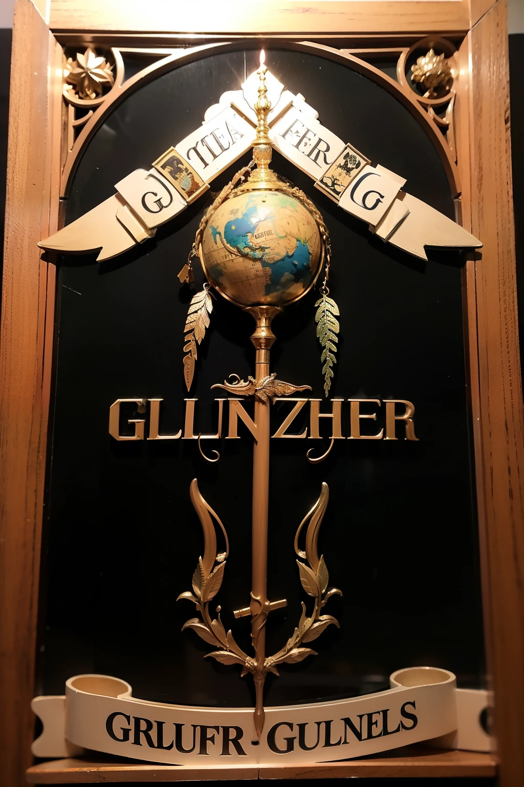 Ennizher guild emblem,On the picture there are the words "Ennizher Guild",my world