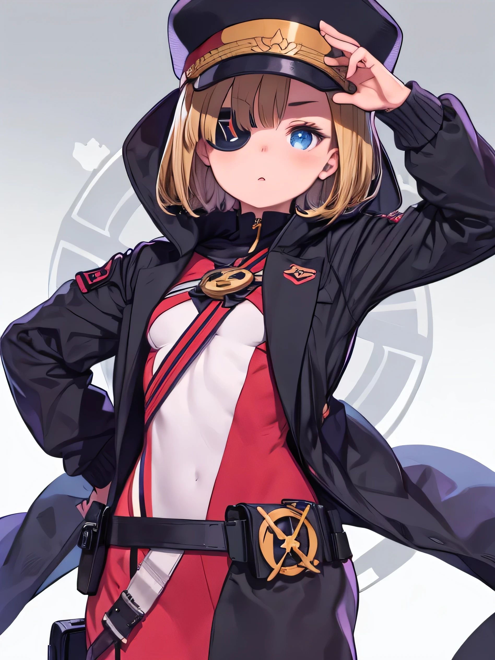 One girl, Cyclops,One-eyed