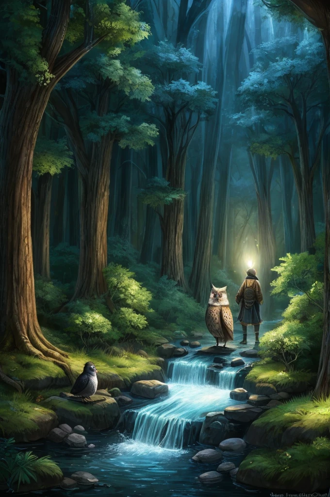 In an enchanted forest, a wise owl named Oliver and a clever crow named Corvus embark on a magical journey. Surrounded by towering trees and shimmering streams, they discover the secret to awakening the forest’s sleeping spirit. Together, they overcome challenges, make new friends, and learn the true power of teamwork and friendship. Join Oliver and Corvus in this heartwarming fable where wisdom and wit bring the forest back to life.