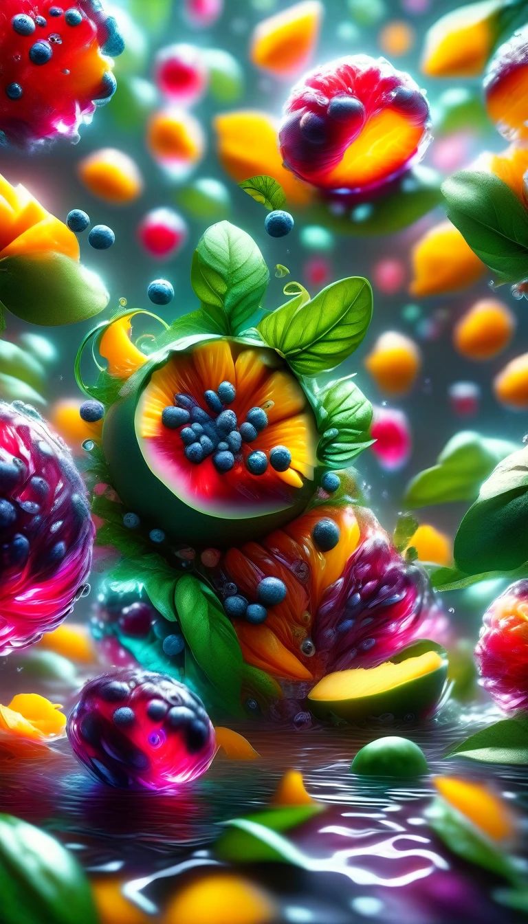 hyper detailed masterpiece MANGO,dynamic,awesome quality,floating liquid plant,ral-passion fruit,photorealistic,cinematic lighting,3d,highly detailed,intricate details,ultra-realistic,ultra-detailed,hyperrealistic,hyper-realistic,octane render,4k,8k,highly detailed description,sharp focus,extremely detailed,professional digital art,concept art,studio lighting,physically-based rendering,volumetric lighting,vibrant colors,natural colors,realistic textures,vivid colors,dramatic lighting
